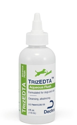 TrizEDTA Aqueous Flush 4 oz Cleansing Alkalinizing Pet Ear Flush - Cat
