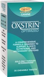 Oxstrin Optimized For Dogs, 30 Chewable Tablets
