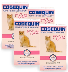 Cosequin for Cats, 80 Sprinkle Capsules, 4 Pack