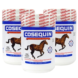 Cosequin Equine Powder Concentrate, 1,400 grams, 3 Pack