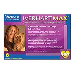 Iverhart Max for Dogs 6-12 lbs, 6 Pack