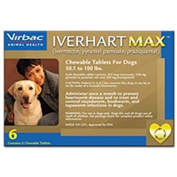 Iverhart Max for Dogs 51-100 lbs, 6 Pack