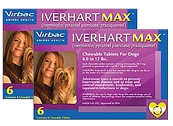 Iverhart Max for Dogs 6-12 lbs, 12 Pack