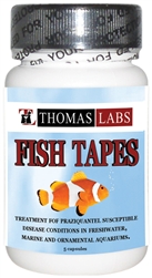 Fish Tapes (Praziquantel), 5 Capsules
