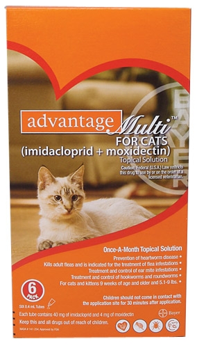 Advantage multi best sale 9 cats