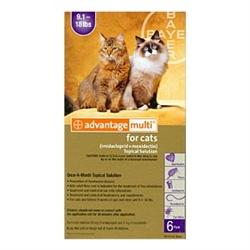Advantage Multi For Cats 9-18 lbs, 12 Pack