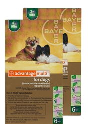 Advantage Multi For Dogs 3-9 lbs, 12 Pack