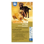 Advantage Multi For Dogs 55-88 lbs, 6 Pack