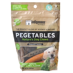 Pegetables Dental Chews, Mixed Vegetables - 8 oz.