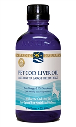 Nordic Naturals Pet Cod Liver Oil, 8 oz.