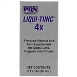 Liqui-Tinic 4X Vitamin & Iron Supplement For Dogs & Cats, 2 oz