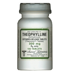 Theophylline Extended-Release 300mg, 100 Tablets