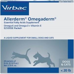 Allerderm OmegaDerm for Small Dogs & Cats, 28 Count