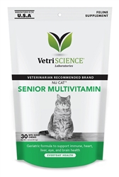 Nu Cat Senior MultiVitamin, 30 Soft Chews