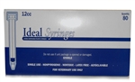 Ideal Syringe 12cc, Without Needle, Regular Luer, 80/Box