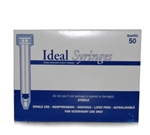 Ideal Syringe-Sterile, Disposable Syringes - 50/Box