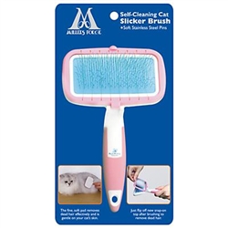 Self-Cleaning Slicker Brush For Cats