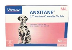 Anxitane M/L (L-Theanine) Chewable Tablets, 30 Count