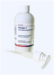 Omega-3 & Vitamin Supplement Liquid l Fatty Acid Supplement - Cat