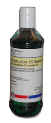 Dermachlor 2% Shampoo, 8 oz.