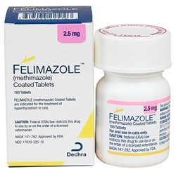 Felimazole 2.5mg, 100 Coated Tablets