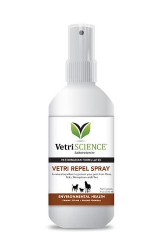 Vetri Repel Flea & Tick Spray I Natural Flea & Tick Repellent For Dogs,  Cats, Puppies & Kittens I Medi-Vet