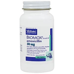 Biomox 50mg, 500 Tablets