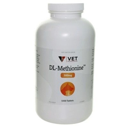 DL-Methionine 500mg Tablets l Urinary Acidifier For Pets - Cat