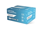 UltiCare Insulin Syringe U-100 1/2 cc, 28 ga. x 1/2", 100/Box