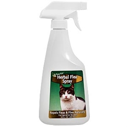 NaturVet Herbal Flea Spray for Cats, 16 oz.