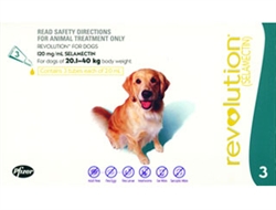 Revolution For Dogs 40-85 lbs, 3 Doses