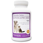Antiox-Ultra 5000 For Dogs and Cats, 60 Chewable Tablets