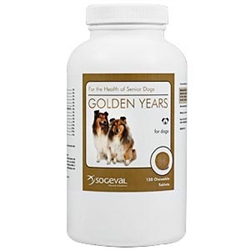 Golden Years MultiVitamin, Mineral & Antioxidant For Senior Dogs, 60 Chewable Tablets