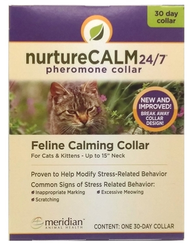 Cat pheromone outlet collar