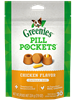 Greenies Pill Pockets For Dogs, Chicken - Capsule Size, 6 x 30 Count