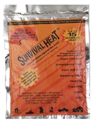 HeatMax Survival Heat Pad, 9" x 13", Case of 40