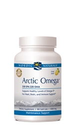 Nordic Naturals Arctic Omega, 90 Soft Gels Lemon Flavor