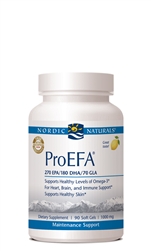 Nordic Naturals ProEFA, 90 Soft Gels Lemon Flavor