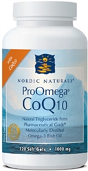 Nordic Naturals ProOmega CoQ10, 120 Soft Gels