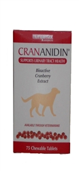 Crananidin For Dogs, 75 Chewable Tablets