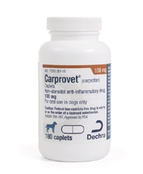 Dechra CarproVet (Carprofen) 100mg, 180 Caplets