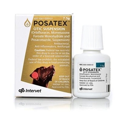 Posatex Otic-Ear Antibiotic For Dogs- Medi-Vet - 7.5g