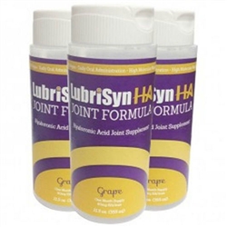 LubriSynHA Joint Formula For People - Grape Flavor, 11.5 oz 3 PACK