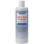 Davis Sulfur Benz Shampoo-Medicated Shampoo For Pets - 12 oz