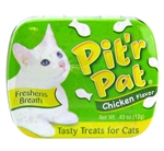 Pit'r Pat Cat Breath Treats - Chicken, .43 oz