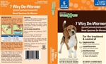 Sentry HC WormX Plus 7 Way De-Wormer For Small Dog, 2 Chewable Tablets