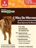 Sentry HC WormX Plus 7 Way De-Wormer For Medium & Large Dogs, 6 Chewable Tablets