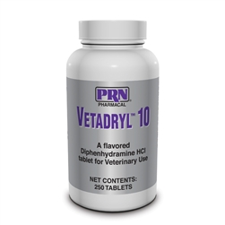 Vetadryl 10, 250 Chewable Tablets