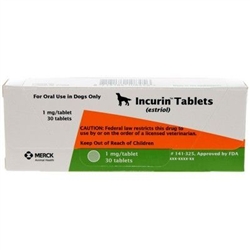 Incurin (Estriol) Tablets l Urinary Incontinence Treatment For Dogs