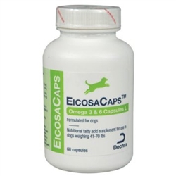 EicosaCaps For Dogs 41-70 lbs, 60 Capsules